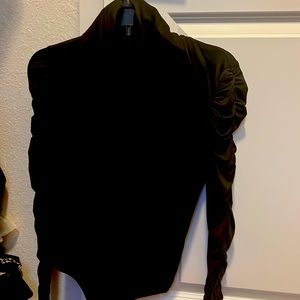 Shirred bodysuit